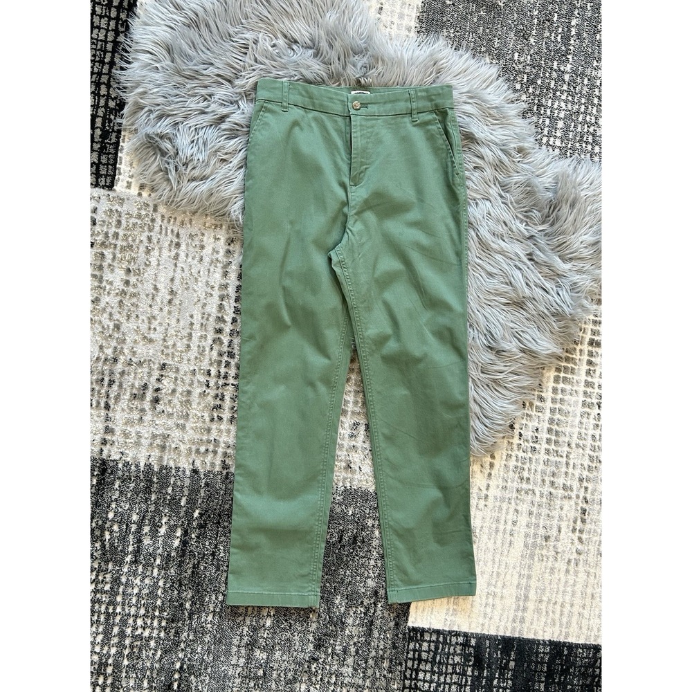 Crewcuts High-Rise Girlfriend Chino In Green Size 14 Youth